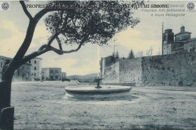 Amelia - Piazzale XXI Settembre 1860 e Mura Pelasgiche