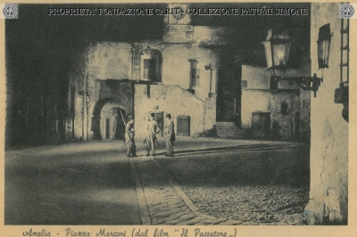Amelia - Piazza Marconi - dal Film "Il Passatore"