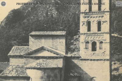 Ferentillo - Abbazia di S. Pietro in Valle - Le Absidi e il Campanile