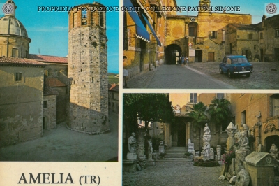 Amelia - Torre campanaria dodecagonale sec X e scorci dell'antica civiltà etrusca 